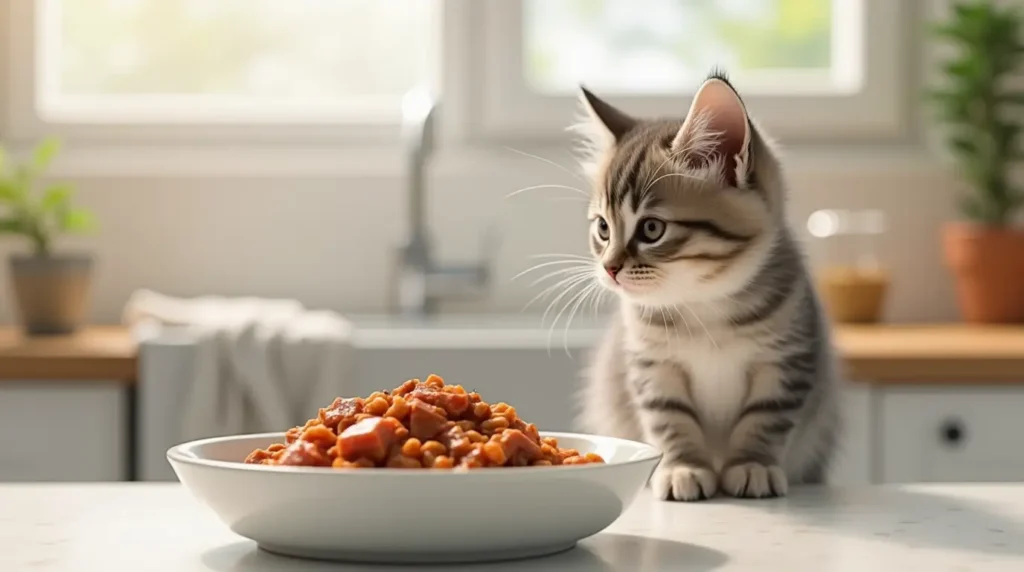 how long can wet cat food sit out