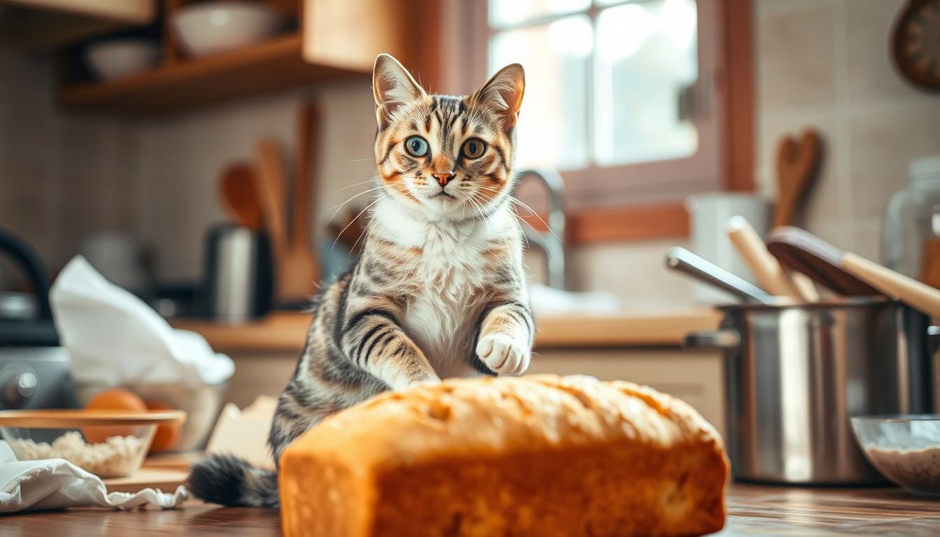 Can cats eat bread