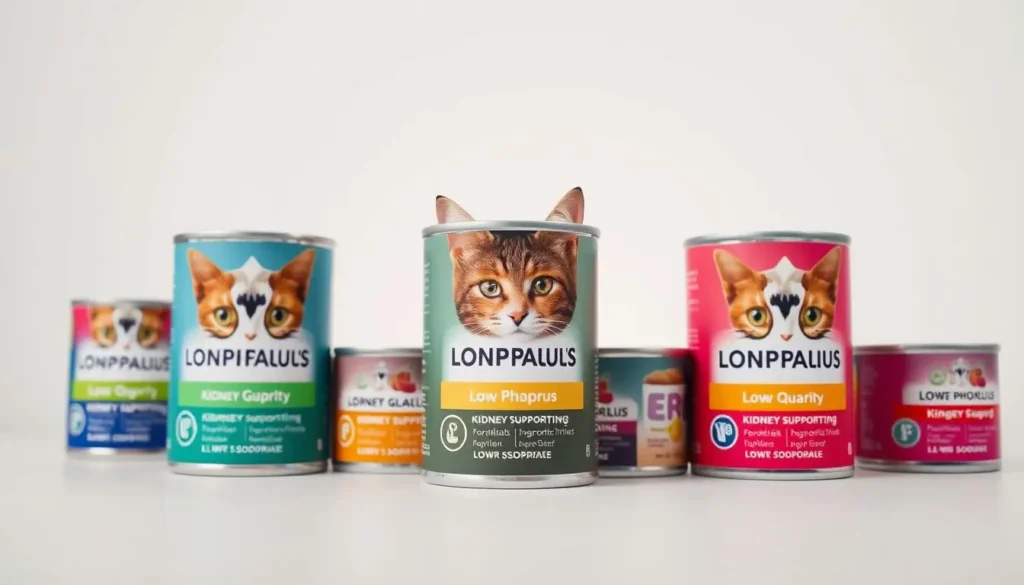 low phosphorus cat food