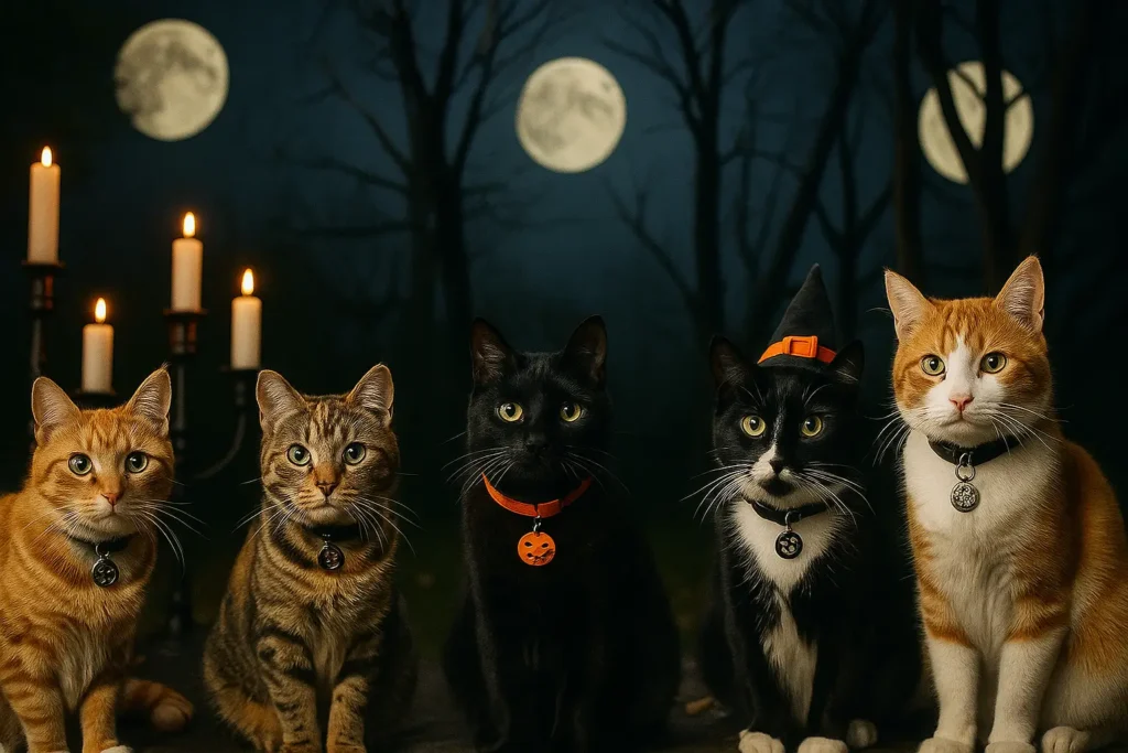 Halloween Names for Cats