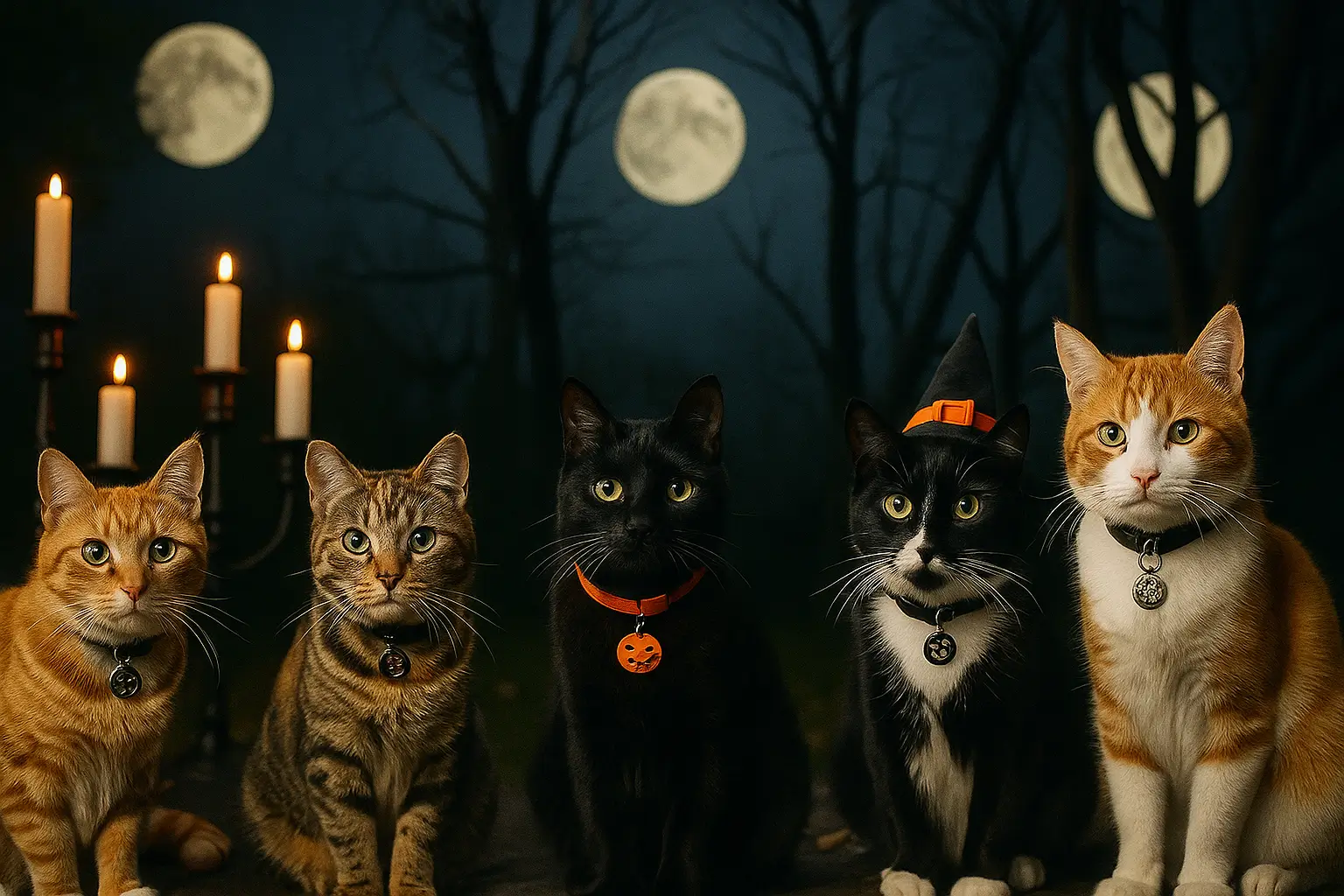 Halloween Names for Cats